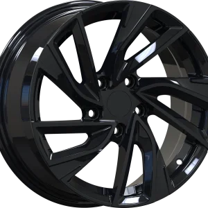 YKW Replicas – MF9 – Black – 16″x7″ 42mm – All weather Wheels – RW180002